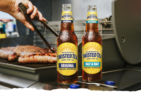 Made With Real Brewed Tea - Twisted Tea - Hard Iced Tea