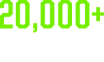 20,000 plus public contests per day